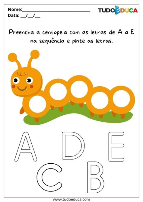 21 Atividades de português para educação infantil