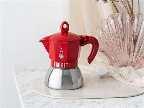 Bialetti Exclusive Moka Induktion Rot Bialetti Shop De