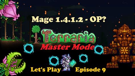 Master Mage Plantera Dungeon Golem Let S Play Terraria Episode 9 Youtube