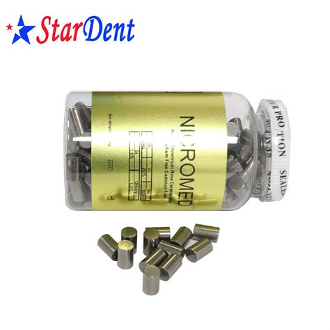 Free Of Beryllium Dental Lab Nickel Chromium Ceramic Alloy Neo Nicromed