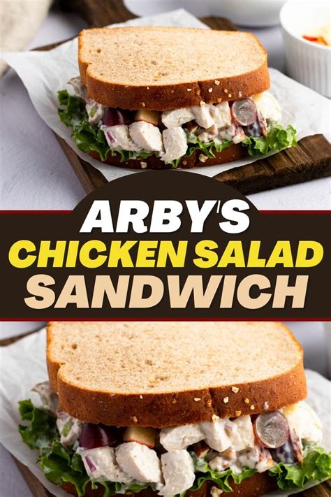 Arby's Chicken Salad Sandwich - Insanely Good