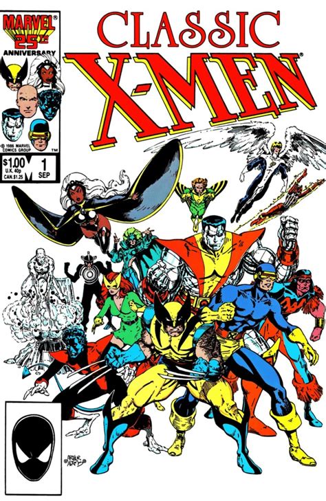 X Men Comic Characters