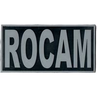 Placa Colete ROCAM Emborrachado