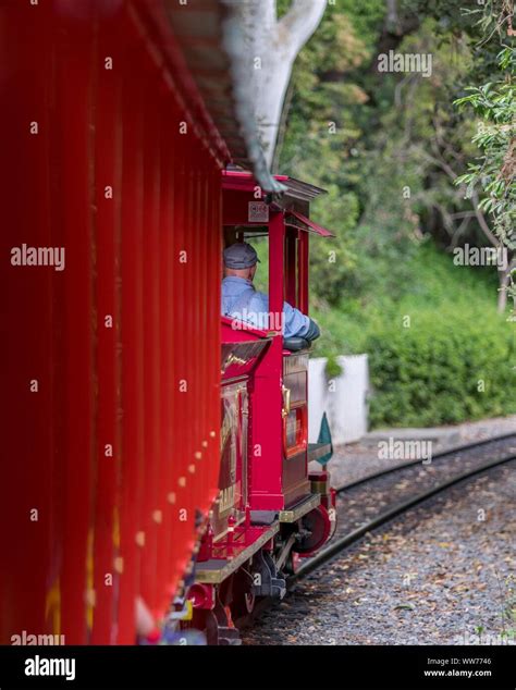 Train ride at Disneyland in California Stock Photo - Alamy