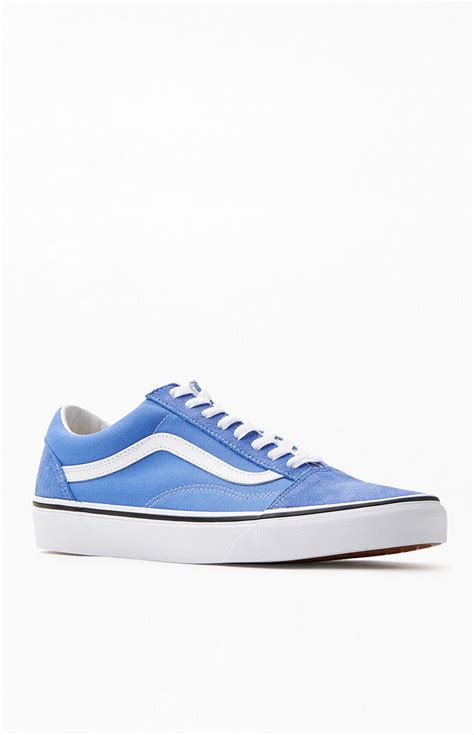 Vans Light Blue Old Skool Shoes At