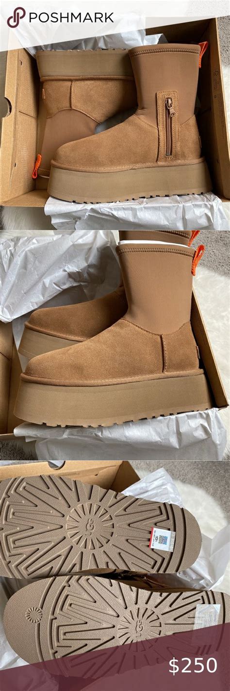 UGG classic Dipper chestnut US 7 NWB platforms in 2024 | Ugg classic, Uggs, Classic