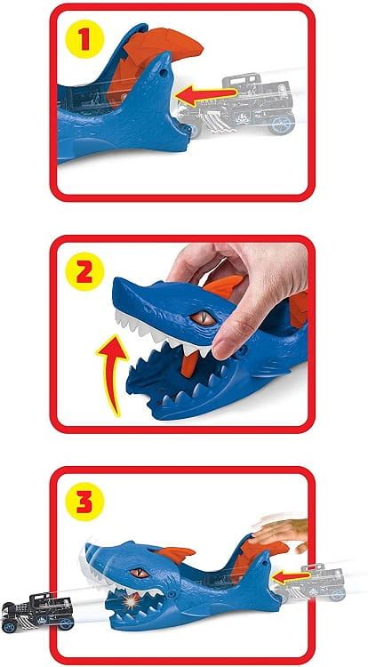 Hot Wheels Wyrzutnia Z Rekinem Autko GVF Sklep Z Zabawkami Kimland