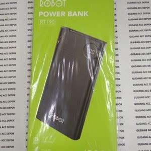 Jual Robot Rt Powerbank Mah Dual Input Type C Micro With Led