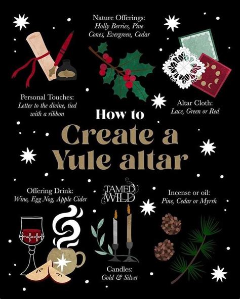 Yule Altar | Yule traditions, Pagan yule, Yule celebration