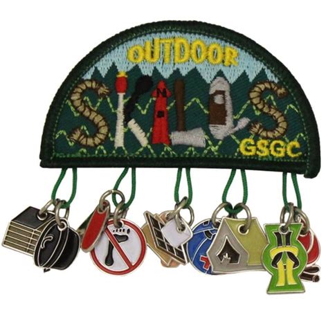 Gsgc Outdoor Skills Patch Girl Scout Shop