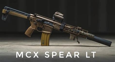 SIG Sauer MCX SPEAR LT Νεα γενιά σιγασμένων όπλων FoulsCode