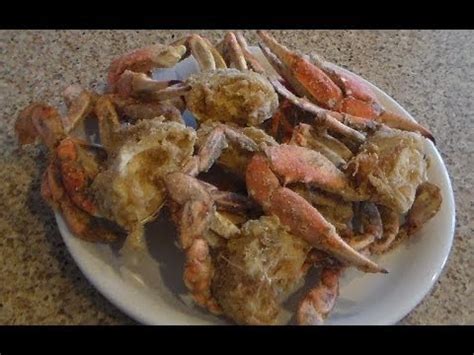 Fried Blue Crabs K Ray S Way YouTube