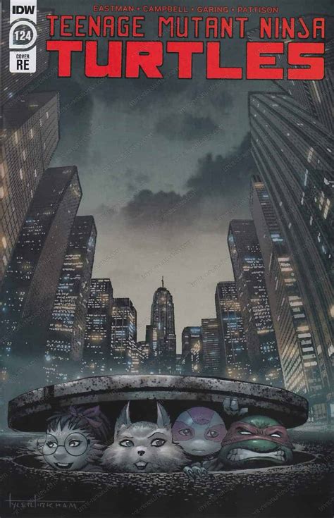 Idw Tmnt Vol V St Cover Re Gotham City Limit A Tmnt A