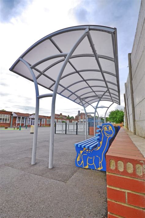 Brentside Primary School, Waiting Shelters - Able Canopies