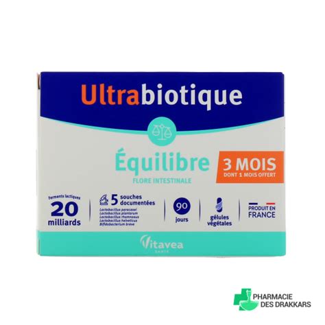 Ultrabiotique Équilibre Flore intestinale