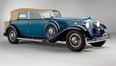 Packard 906 Individual Custom Twelve Twin Six 2070 Convertible Sedan By