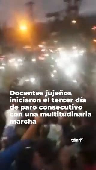 Agencia Télam on Twitter Jujuy Una multitudinaria marcha de