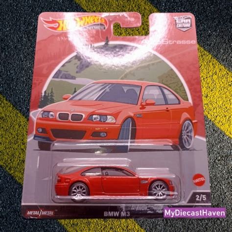 Hot Wheels BMW M Auto Strasse Car Culture Card Not Mint Hobbies Toys Toys Games On