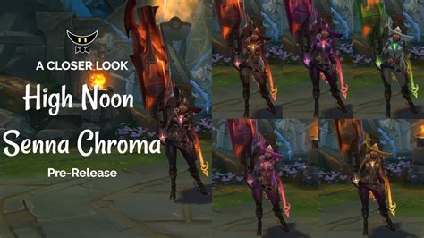 High Noon Senna All Chromas Pre Release Youtube