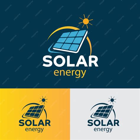 Premium Vector Illustration Of Solar Panels Logo Design Template