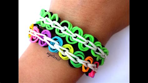 PULSERA de GOMITAS con círculos con tenedores YouTube