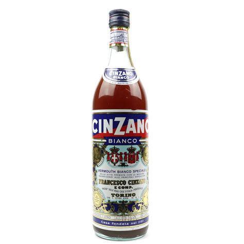 Cinzano Bianco Vermouth 1 Litre | Wine Auctioneer