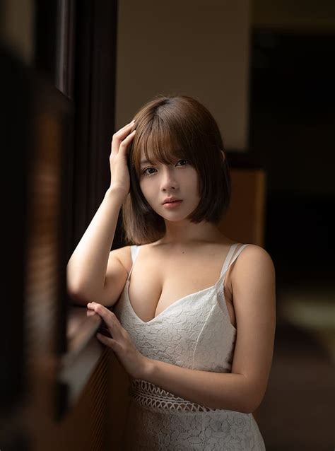 Hd Wallpaper Chou Hsuan Yung Women Asian Brunette Bob Hairstyle