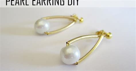 PEARL EARRINGS DIY | MY WHITE IDEA DIY