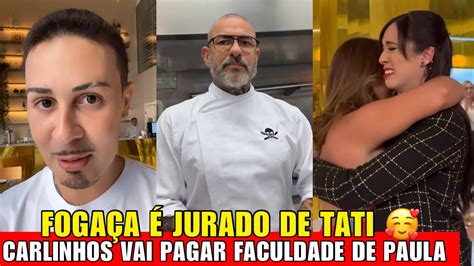 Carlinhos Maia Chora E Da Uma Faculdade De Gastronomia Para Filha De