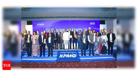 Indias Changemakers KPMG ESG Conclave And Awards 2023 Times Of India