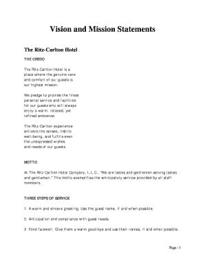 Fillable Online The Ritz Carlton Hotel Fax Email Print PdfFiller