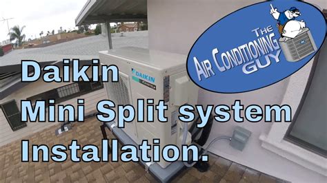 Daikin Mini Split Install Manual