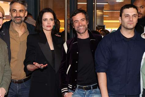 Eva Green François Civil Romain Duris à l avant première du film