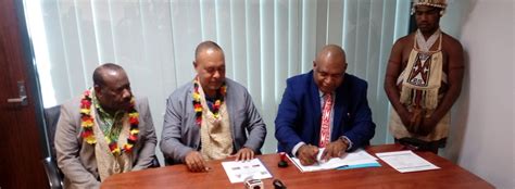 Telefomin District Development Agreement Revived And Inked To Receive K