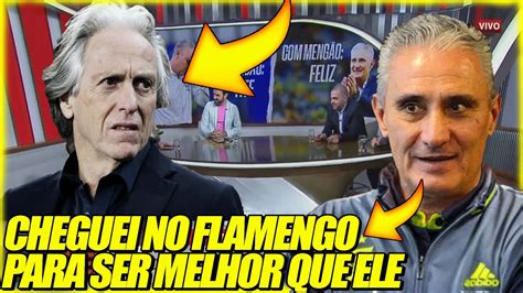 TITE É ANUNCIADO OFICIALMENTE PELO FLAMENGO E ESTREIA NO DIA 19 DE