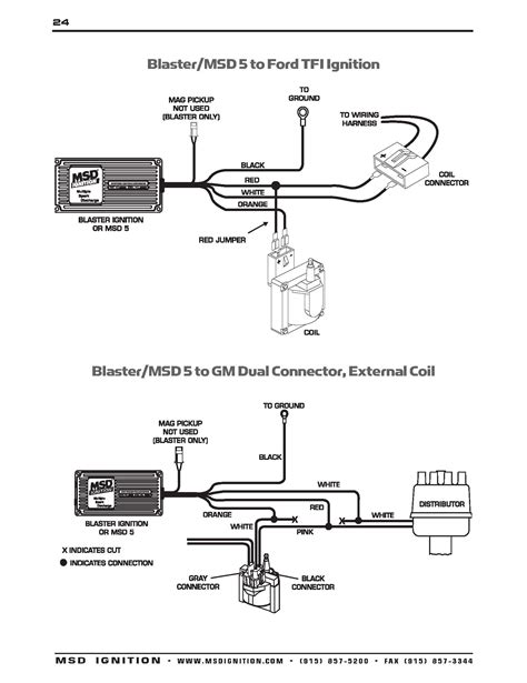 Msd Wiring Diagrams – Brianesser - Ford Ignition Coil Wiring Diagram ...