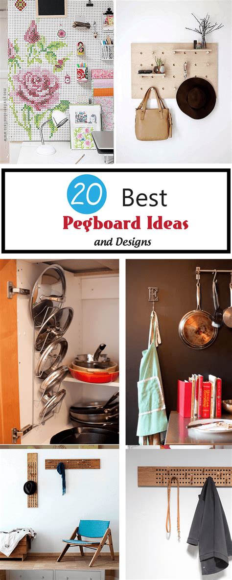 20 DIY Pegboard Ideas To Improve Your House Decor - InteriorSherpa