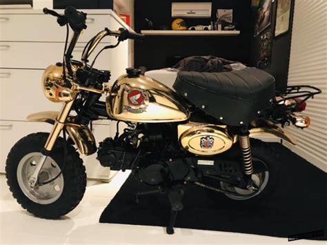 Le Honda Monkey Gold Limited Edition De Bernard Mini4Temps Fr Le