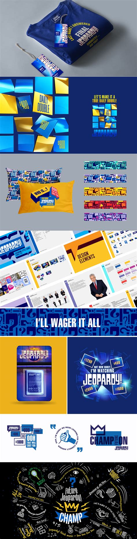 Jeopardy Brand Kit on Behance
