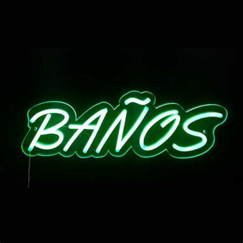 Baños Led Neón