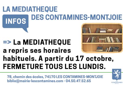 Fermeture De La M Diath Que Octobre Actualit S Mairie Les