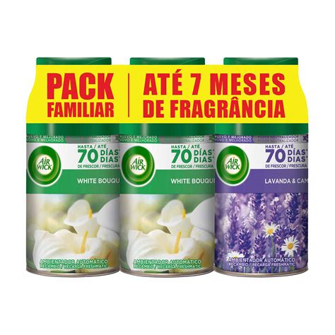 Mercad O Pingo Doce Recarga Ambientador Autom Tico Pack Familiar Airwick