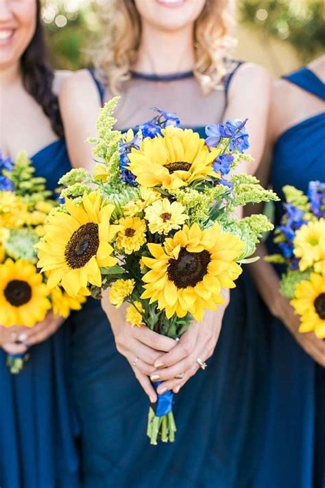 Bouquet Da Sposa Con I Girasoli