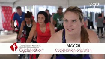 American Stroke Association CycleNation TV Spot 2022 Salt Lake City