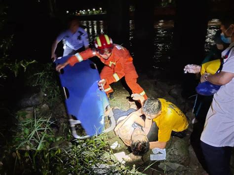 巴中两名男子喝了点酒？居然相约跳河轻生，幸好河水不深 生命