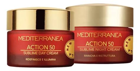 Kit Crema De Día Y De Noche Antiedad 50 Años Mediterranea MercadoLibre