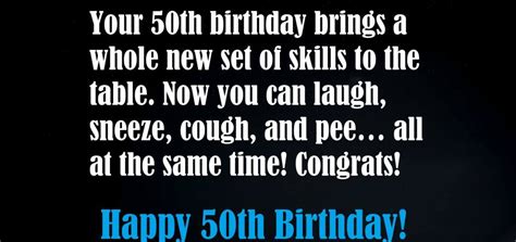 Funny Happy 50th Birthday Quotes | The Cake Boutique