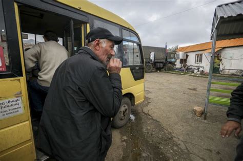 Berg Karabach Verbliebene Armenier Haben Angst Vor