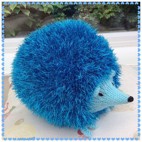 Knitted Hedgehog Soft Toy Knitted Toys Soft Toys Cute