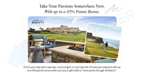 Earn Up to 45% Bonvoy Points Bonus on Buying 2,000 or More Points